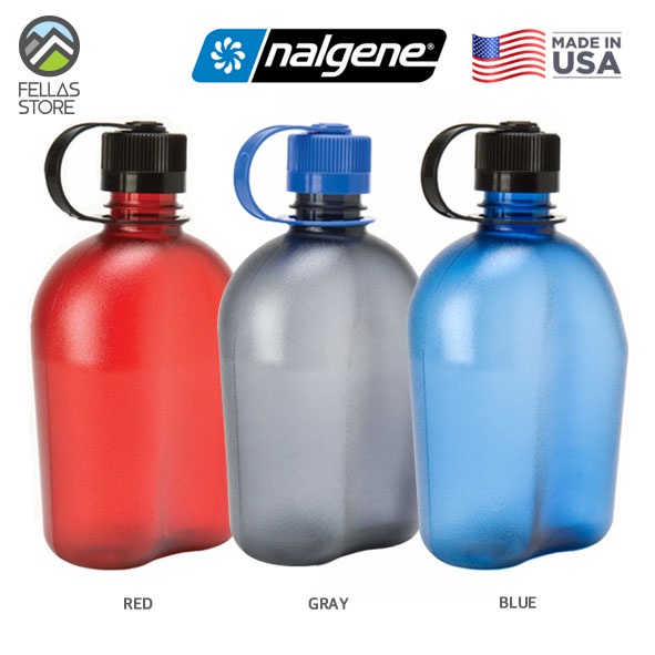 Nalgene Canteen - Red, Gray, Blue