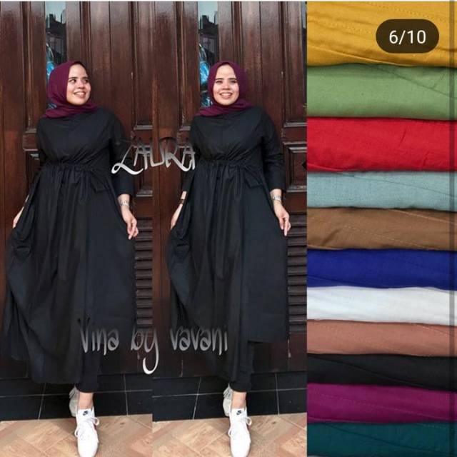 TUNIK ZAURA
VINA BY VAVANI ORIGINAL
