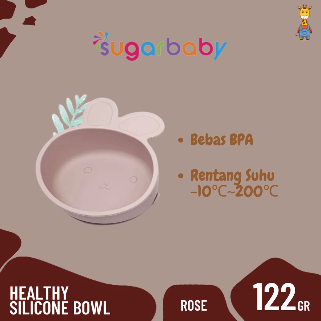 Sugar Baby Healthy Silicone Bowl