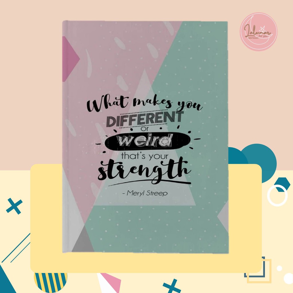 

BUKU CUSTOM A5 HARDCOVER 50 LEMBAR NOTEBOOK CUSTOM