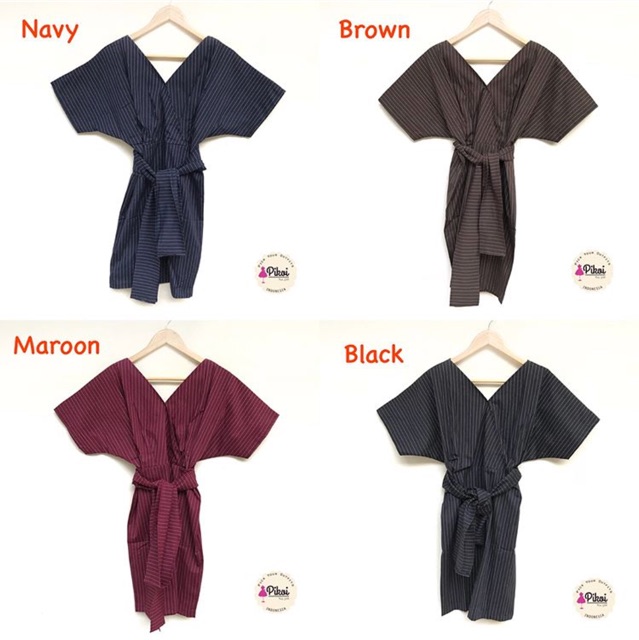 Dress katun premium / dress kimono cantik / wrap dress lucu / dress kantor murah / dress pesta 1503