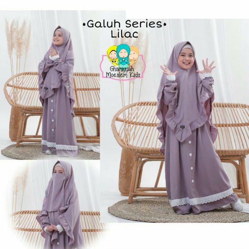 GALUH SERIES SET by GHANIYYAH MOESLEM KIDS
