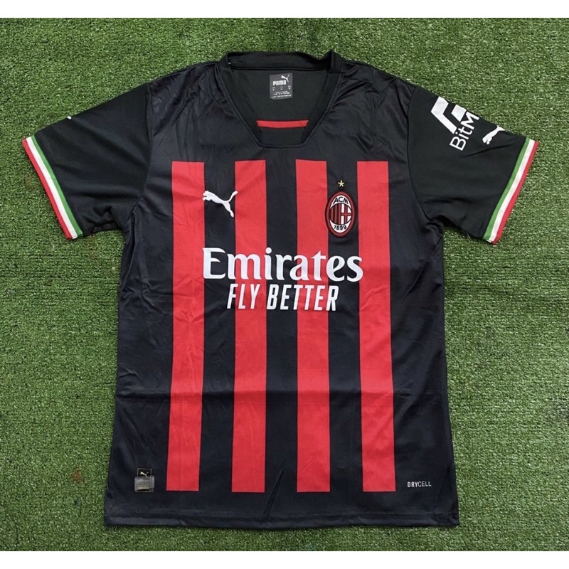 jersey bola milan home 2022 go