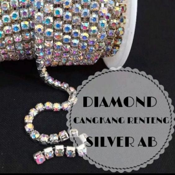 Permata /Diamon Cangkang Renteng Rapat Roll 10yards