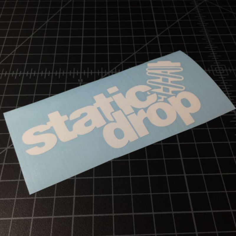 Sticker Cutting Static Drop