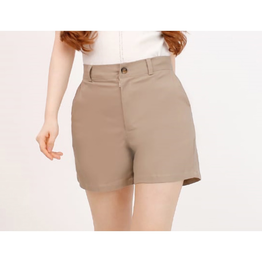 CELANA PENDEK WANITA KATUN TWILL STRETCH