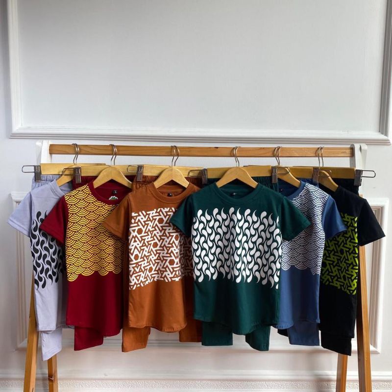 Set Kurta Pineapple / Setelan Kurta Kaos Anak / Setelan Koko Anak / Setelan Koko Kaos Anak / Set Kur