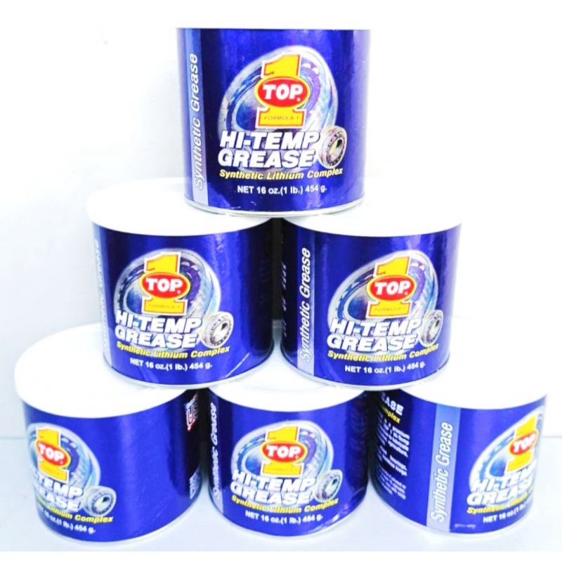 Gemuk Sintesis Top One Grease High Temp 454gram