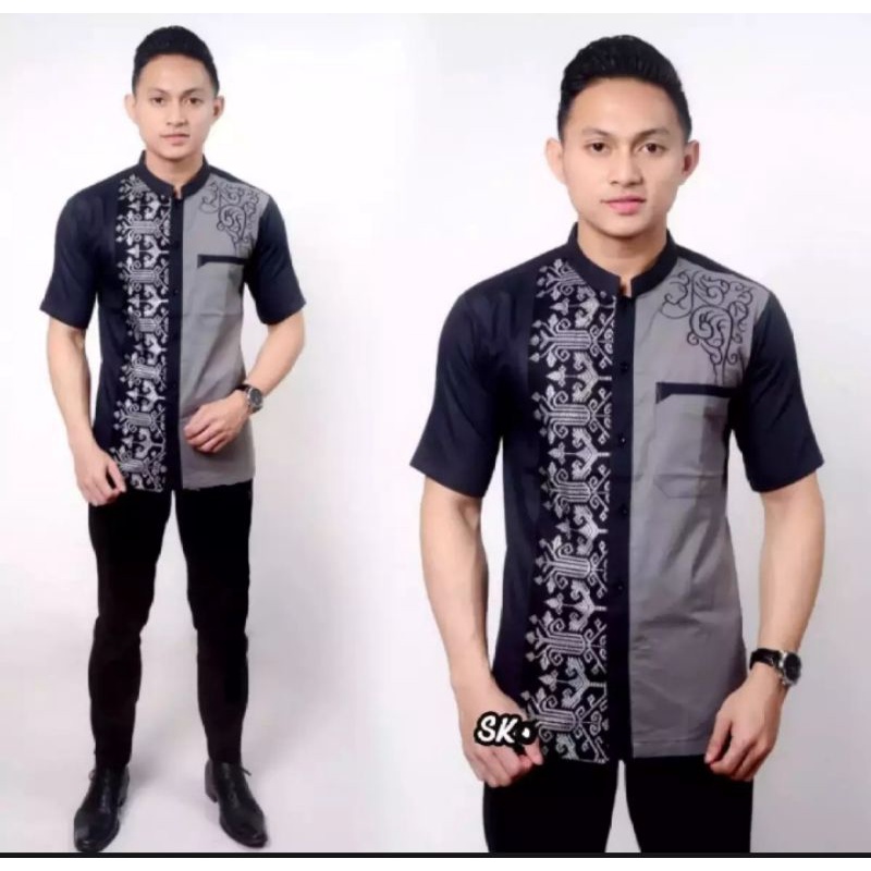 Kemeja Cowok Kasual Pria Keren Murah Croft &amp; Barrow Classic Fit Button Down Shir Baju Surfing 16TG