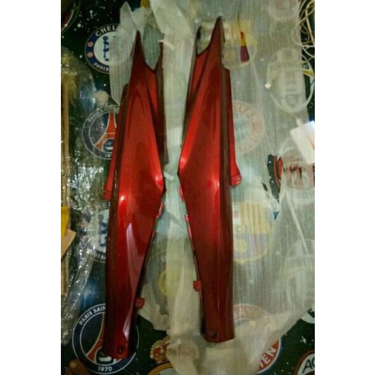 cover body Jupiter z robot warna merah marun
