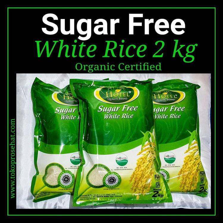 Beras Hotel Organik Bebas Gula Untuk Diet Dan Diabetes 2 Kg