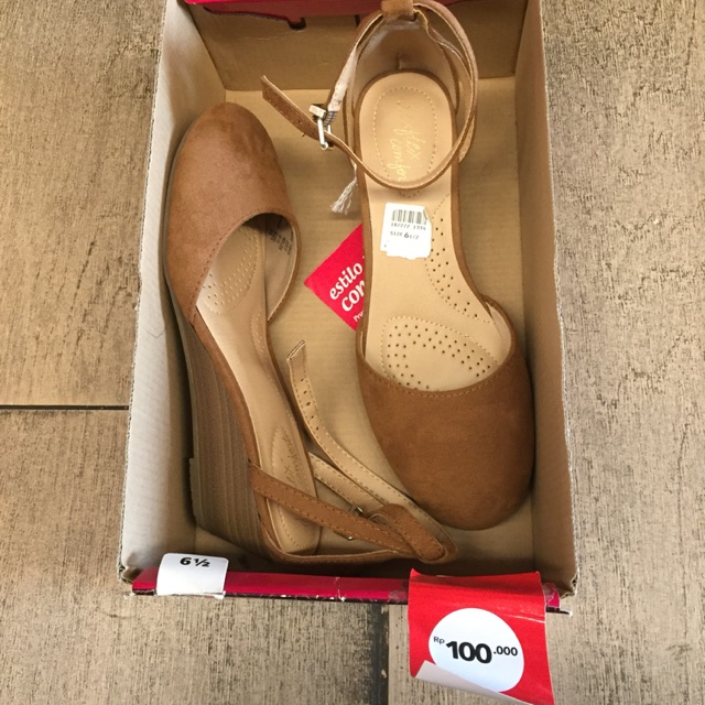 Sepatu Sandal Wedges Deflex By Payless Original Store JASA TITIP