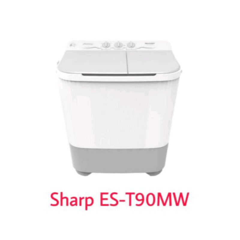 Sharp mesin cuci 8kg ES-T90MW