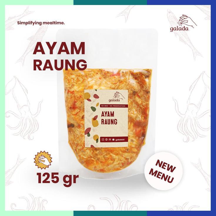 

Ayam Raung Galada Ukuran 125Gr