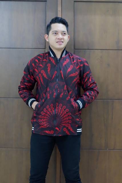 Jaket batik sragenan full furing batik modern