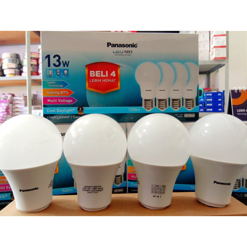 Lampu LED NEO Panasonic Paket 5W, 7W, 9W, 11, 13W