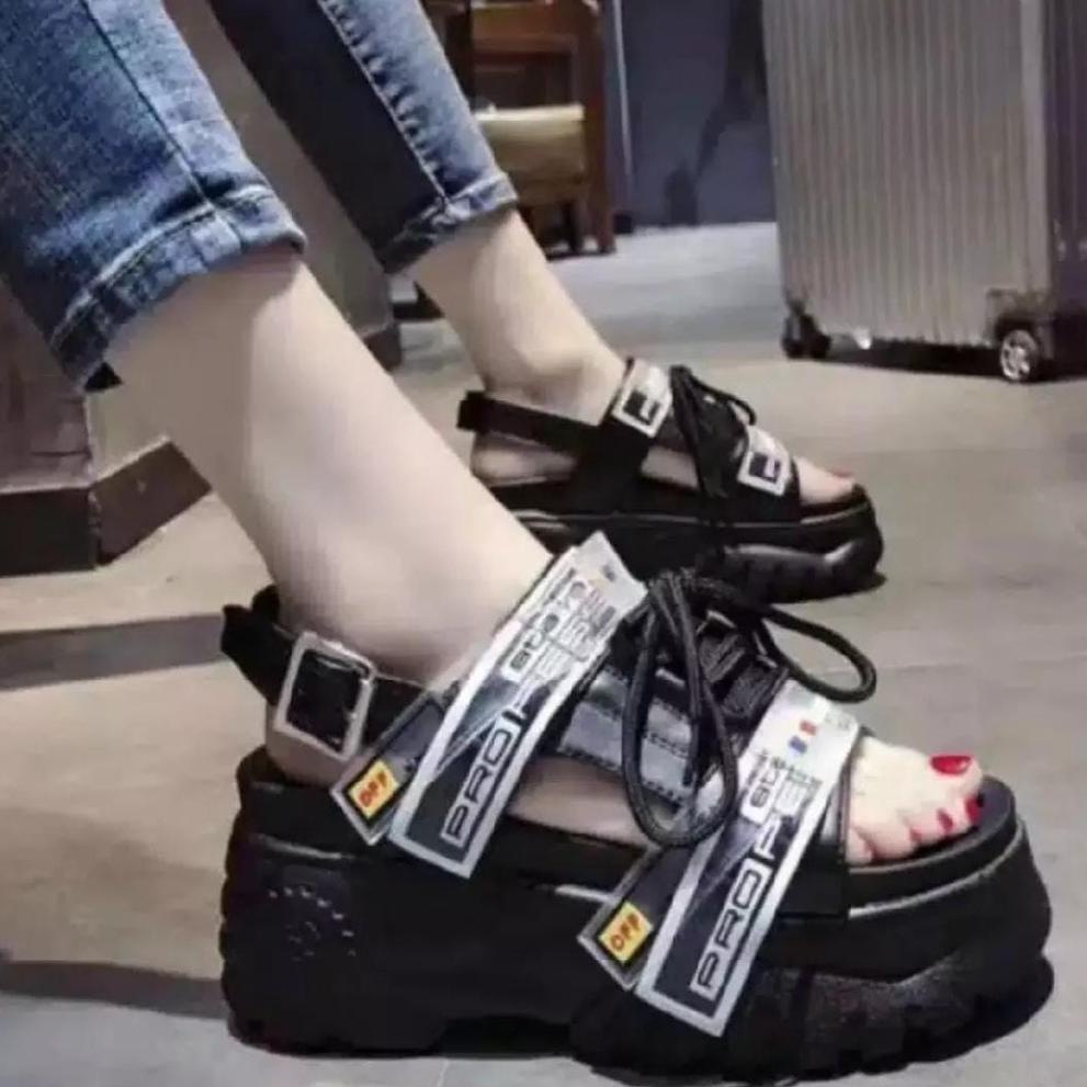 sandal gunung wanita/sandal wanita remaja korea/Sandal Gunung Casual DN05 [Jtr31au22d]