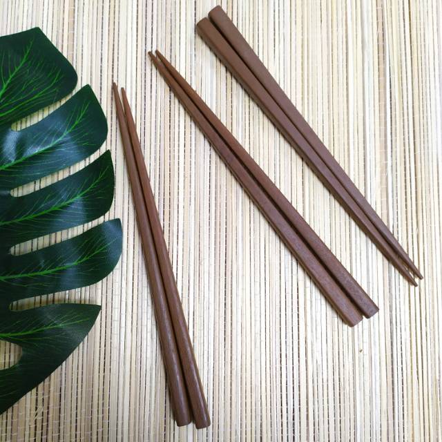 Sumpit Jati murah panjang 23 cm Kayu Jati Sumpit Kayu Sumpit Jati murah panjang 23 cm Kayu Jati Sumpit Kayu