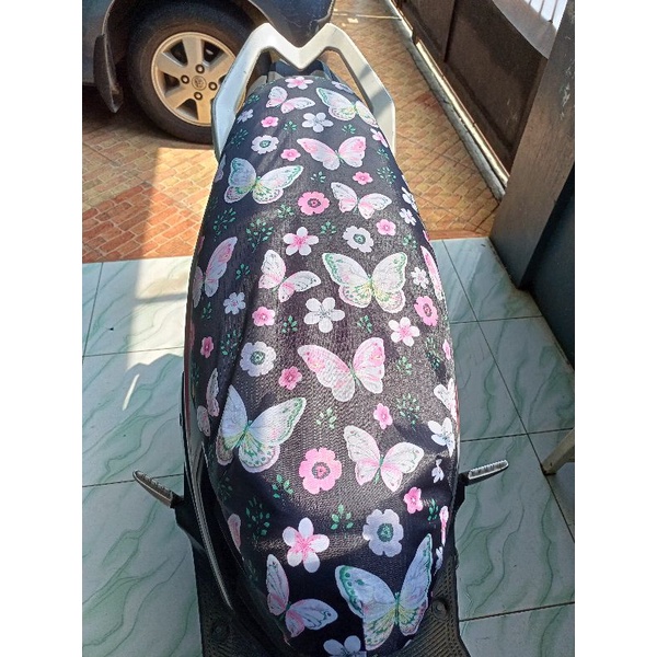 jok motor cover bahan sintetis anti air water proof murah