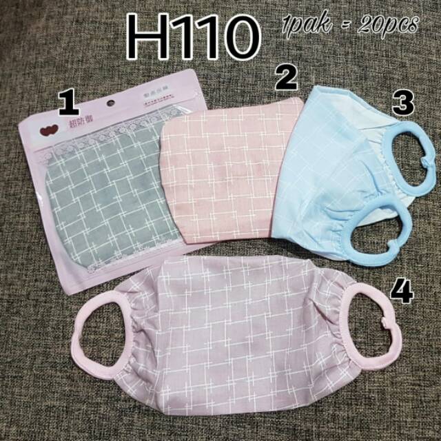 Masker mulut wanita H110