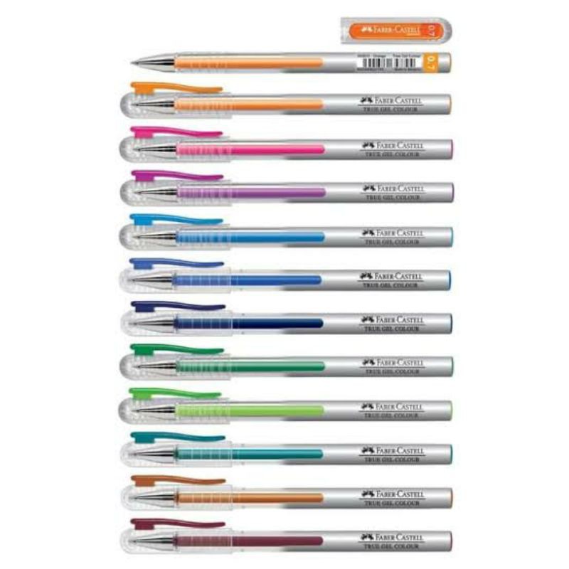 

FABER CASTELL TRUE GEL PEN WARNA