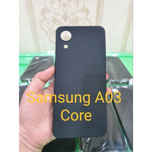 BlackMatte Samsung A03 Core (Ada Pelindung kamera)