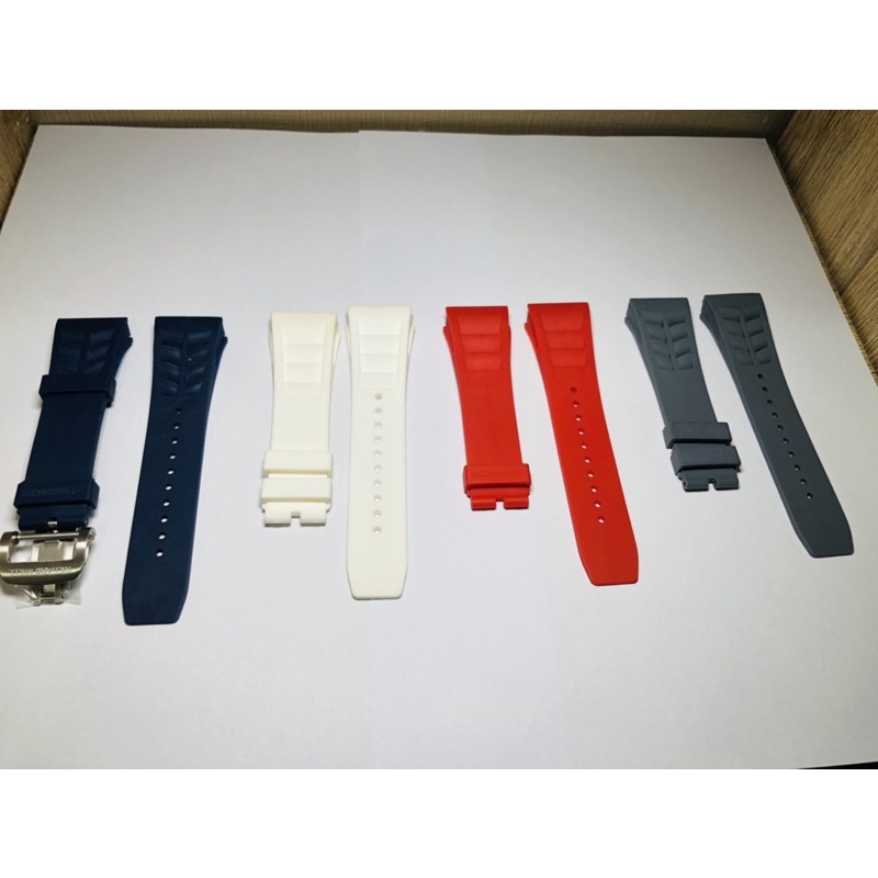 Tali Strap Watch Jam Tangan Richard Mille Richardmille RM Rubber Kret Baut Pria Watch