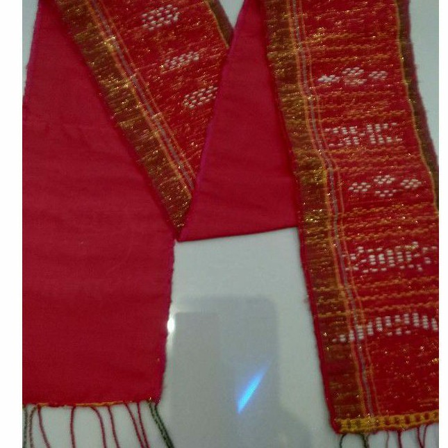 Selendang Sadum Stola Ulos Sadum/Ragidup-5
