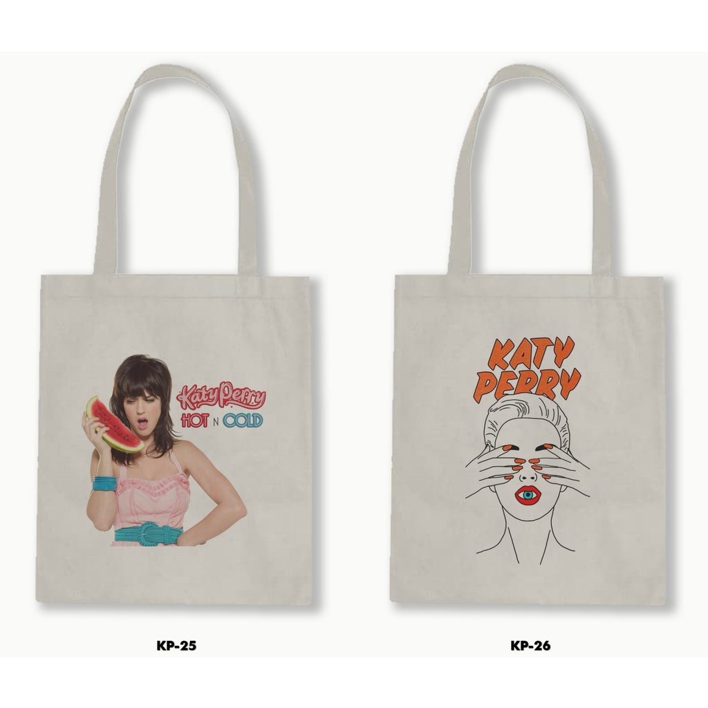 TOTE BAG BLACU - KATY PERRY 02