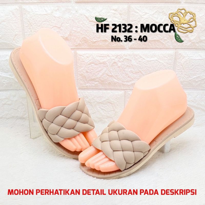 Sandal Slide Wanita Motif Kepang Rambut,Sandal Wanita Motif Jalin,Sandal Import Wanita