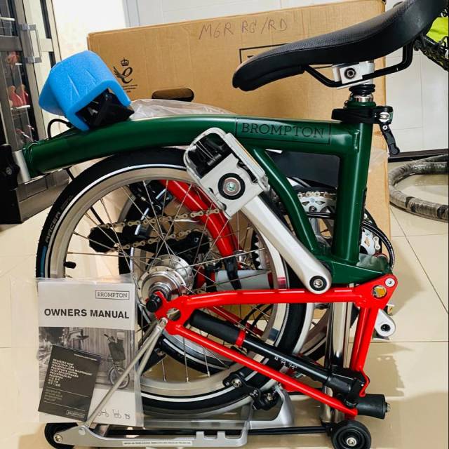 Brompton M6R Racing Red