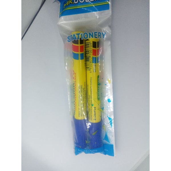 MR DOLLAR P-3  SPIDOL PERMANEN BIRU MARKER STATIONERY  Quickline 70 Marker Pen