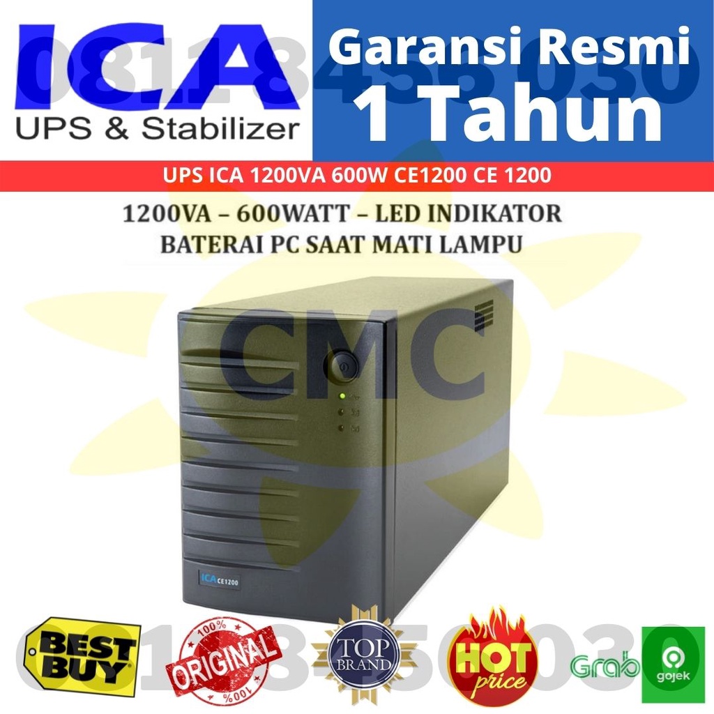 UPS ICA CE1200 CE 1200 1200VA 600WATT