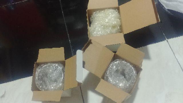 Gelas Kaca Dua Lapis Motif Sapi 250ml