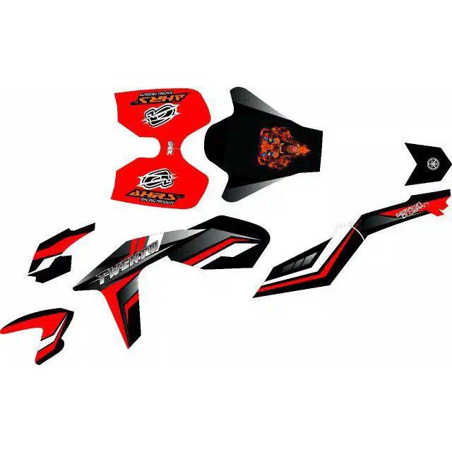 VIXION NVL Decal Sticker - Decal stiker Full Body VIXION NVL ip. 04 BISA CUSTOM