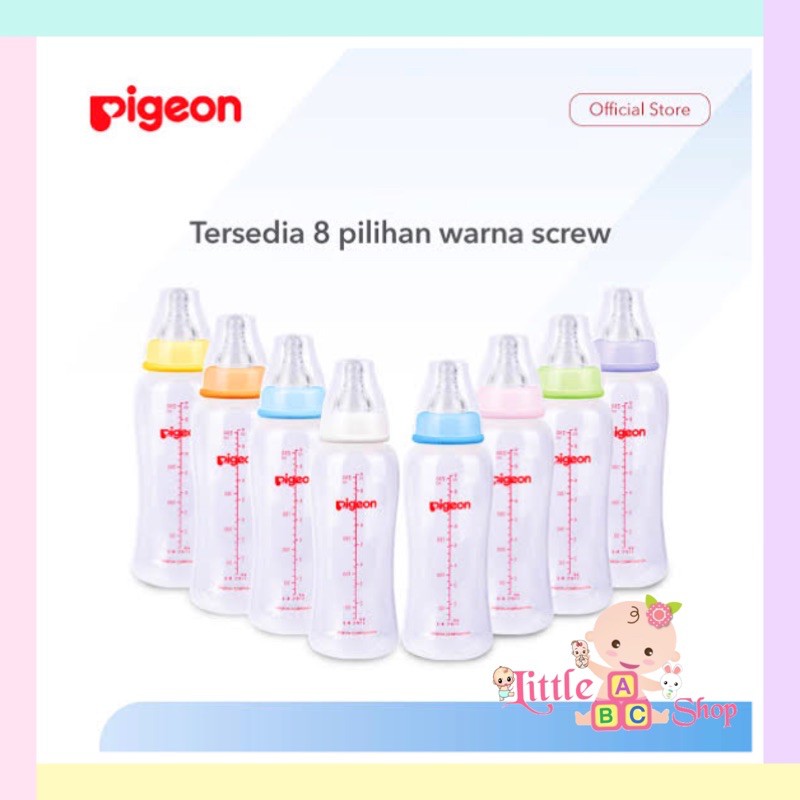 PIGEON Bottle PP Clear Streamline 250 ml / Pigeon Botol Susu pigeon