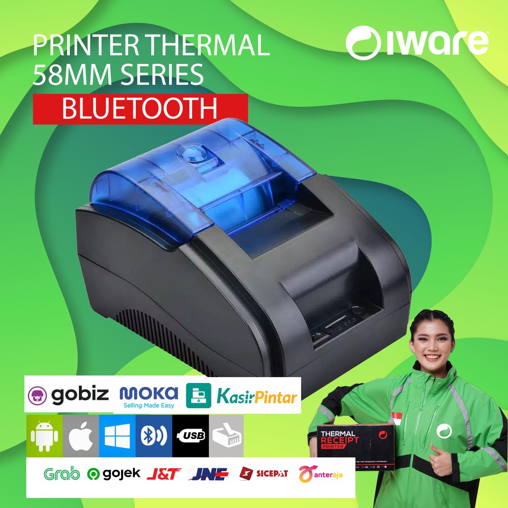 Printer Bluetooth C58BT SUPPORT MOKA POS / PRINTER BLUETOOTH KASIR