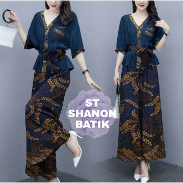 SETELAN TWILL ORIGINAL / SETCEL BATIK ABSTRAK TWILL / SET CP TWIL ORI