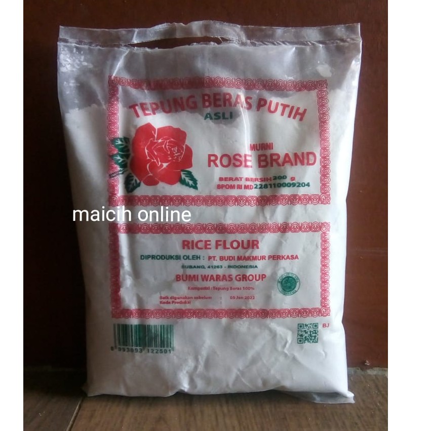 Tepung Beras Rose Brand 200Gr