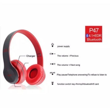 HEADSET BLUETOOTH MIC HEADPHONE BLUETOOTH