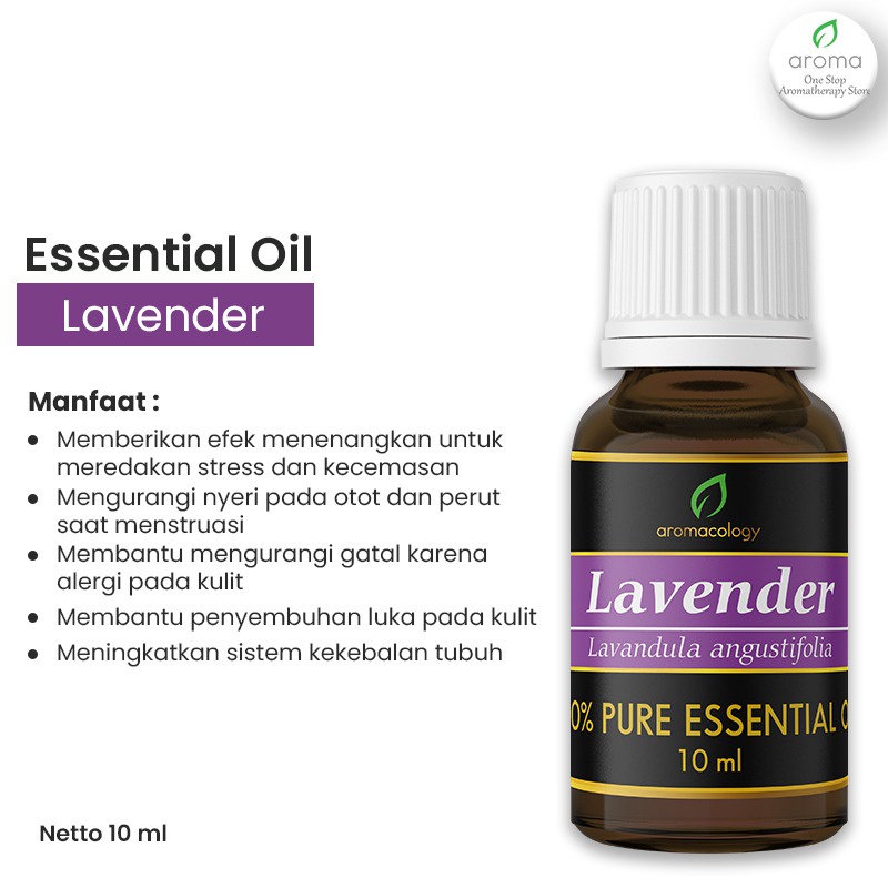 Essential Oil Aromatherapy Aromacology - Lavender 10ml