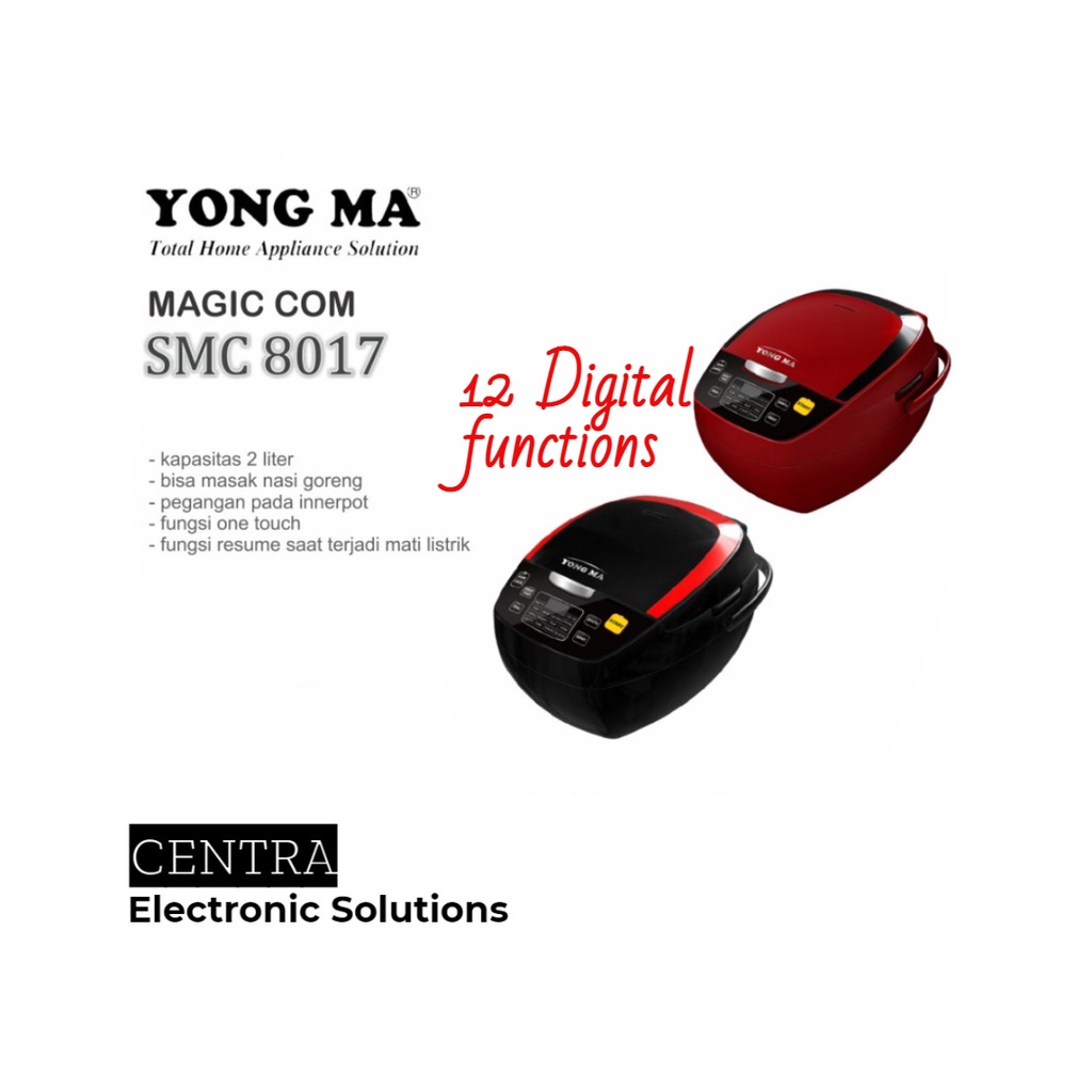 Rice Cooker 2.0L Yongma SMC8017/ Rice Cooker Yongma SMC8017