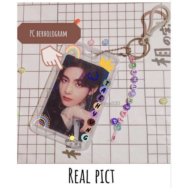 

Part 2 Paling Murah Photo Holder/PC ID Holder Deco BTS Kpop Custom