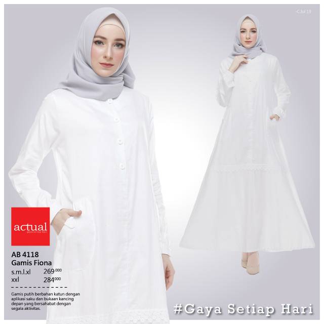 Gamis Actual Basic AB 4118