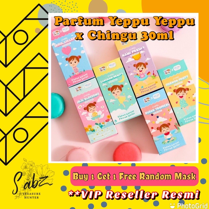 PARFUM YEPPU YEPPU 30ml / PARFUM KIYOWO 30ml