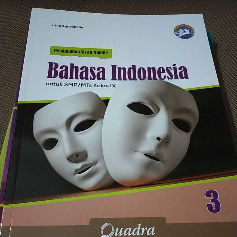 ORI buku pendalaman materi siswa bahasa Indonesia K13 kelas 9 penerbit Quadra