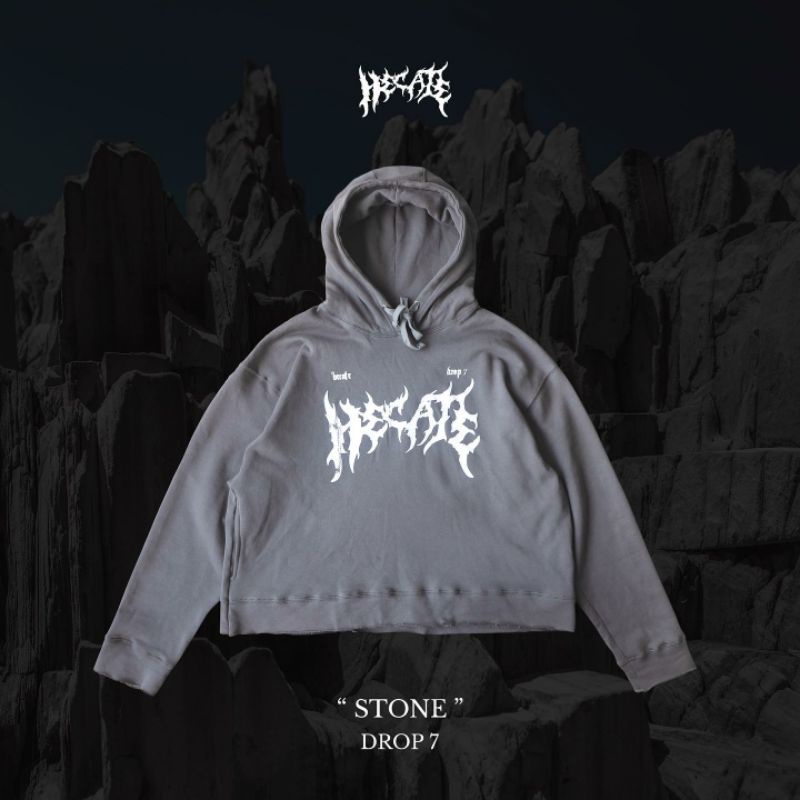 Hecate Hoodie Drop 7 "STONE" || @hecate.official