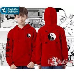 Anime Tenjiku Jaket Sweater Geng ANIME TENJIKU Sweater Hoodie Gang Tenjiku Team Tokyo Revengers Jake
