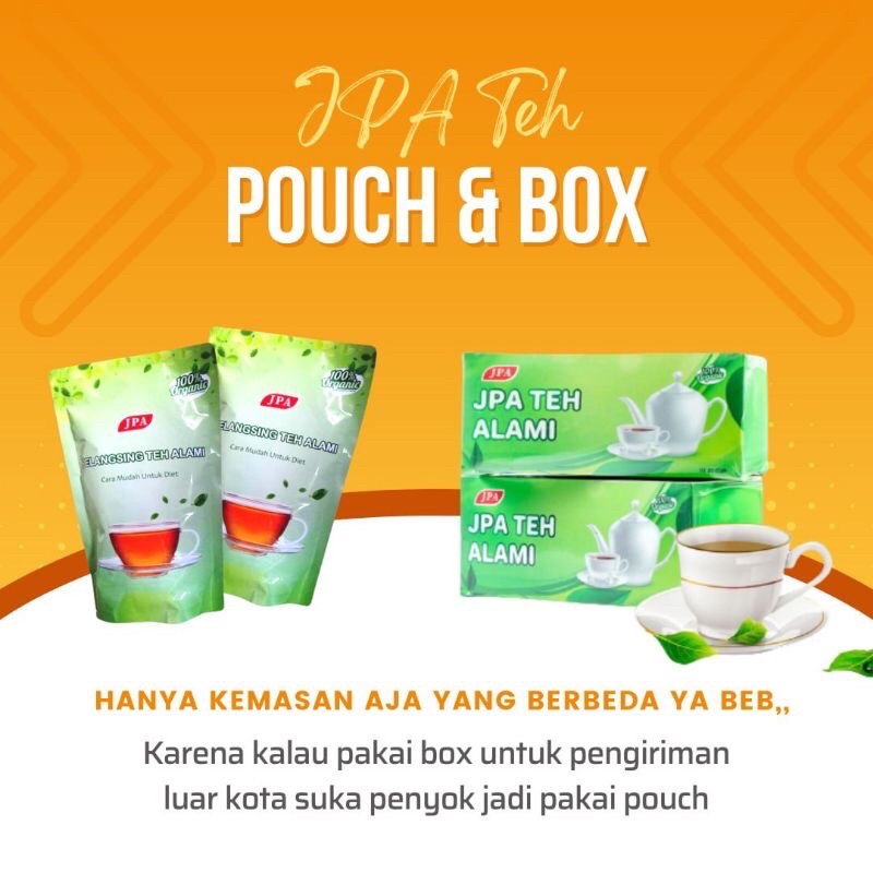 JPA BOOST TEH DETOX JAMU PELANGSING ALAMI