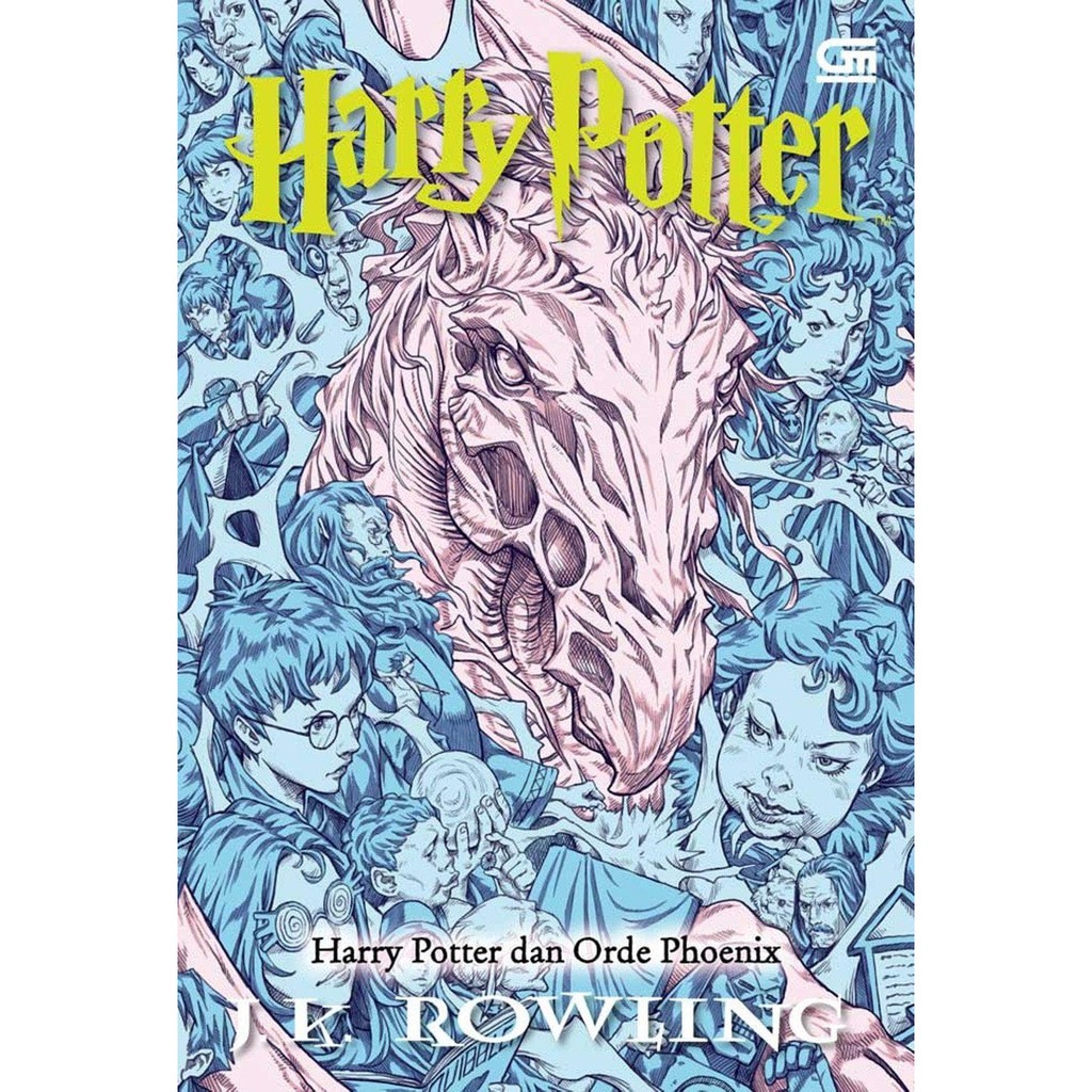 

Taman Bookstore - Harry Potter and The Orer of the Phoenix - Cover Baru